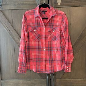 J crew flannel shirt